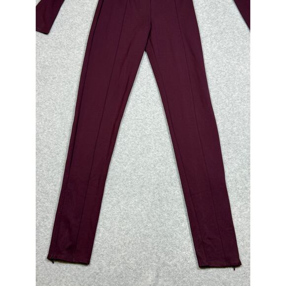 Lovers + Friends Womens Size XS Tanya Jumpsuit Midnight Burgundy NWT - Picture 7 of 11